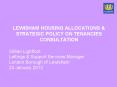 LEWISHAM HOUSING ALLOCATIONS PowerPoint PPT Presentation