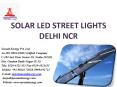 Solar LED Street Lights Manufacturer in India