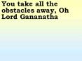 You take all the obstacles away, Oh Lord Gananatha PowerPoint PPT Presentation