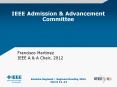 IEEE Admission PowerPoint PPT Presentation