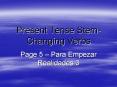 Present Tense Stem-Changing Verbs PowerPoint PPT Presentation
