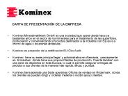 CARTA DE PRESENTACI
