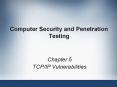 Computer Security and Penetration Testing PowerPoint PPT Presentation