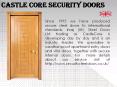 luxury wooden security doors PowerPoint PPT Presentation