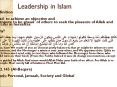 Leadership%20in%20Islam PowerPoint PPT Presentation