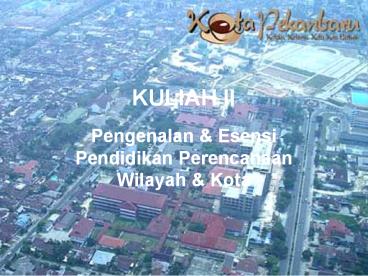 KULIAH II