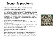 Economic problems