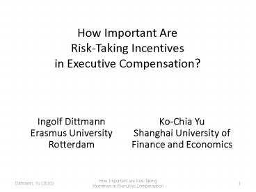 Lower Salaries and No Options: The Optimal Structure of Executive Pay