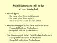 Stabilisierungspolitik in der offene Wirtschaft PowerPoint PPT Presentation
