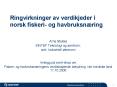 Ringvirkninger av verdikjeder i norsk fiskeri- og havbruksn PowerPoint PPT Presentation