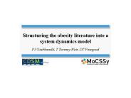 Structuring the obesity literature into a system dynamics model