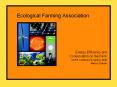 Ecological Farming Association PowerPoint PPT Presentation