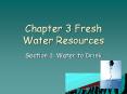 Chapter 3 Fresh Water Resources PowerPoint PPT Presentation