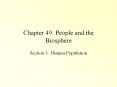 Chapter 49: People and the Biosphere PowerPoint PPT Presentation