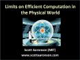 Limits on Efficient Computation in the Physical World PowerPoint PPT Presentation