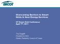 Overcoming Barriers to Smart Grids PowerPoint PPT Presentation