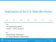 Implications of the U.S. Shale Revolution PowerPoint PPT Presentation