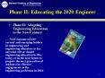 Phase II: Educating the 2020 Engineer PowerPoint PPT Presentation