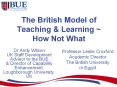 The British Model of Teaching PowerPoint PPT Presentation