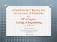 A New Frontier?: Faculty Use (or non-use) of Altmetrics @ UT Arlington  College of Engineering PowerPoint PPT Presentation