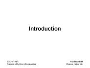 ECE 417/617: Elements of Software Engineering