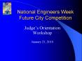 National Engineers Week Future City Competition PowerPoint PPT Presentation