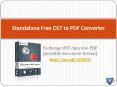 OST to PDF Mail Conversion -Free OST to PDF Converter PowerPoint PPT Presentation