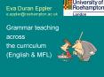 Eva Duran Eppler e.eppler@roehampton.ac.uk PowerPoint PPT Presentation