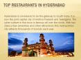 Top restaurants in Hyderabad PowerPoint PPT Presentation