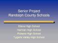 Senior%20Project%20Randolph%20County%20Schools PowerPoint PPT Presentation