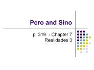Pero and Sino