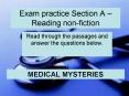 Exam practice Section A  PowerPoint PPT Presentation