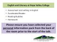 English and Literacy at Hope Valley College PowerPoint PPT Presentation