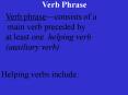 Verb Phrase PowerPoint PPT Presentation