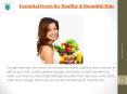 Foods for Healthy & Beautiful Hair (1) PowerPoint PPT Presentation