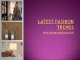 Latest Fashion Trends PowerPoint PPT Presentation