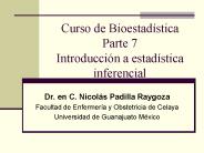Curso de Bioestad