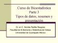 Curso de Bioestad PowerPoint PPT Presentation