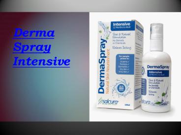 Derma Spray Intensive - Treatment For Skin Rashes