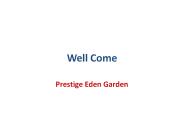 Prestige Eden Garden Bangalore