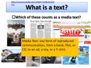 What is a text?