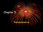 Thermochemistry