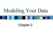 Modeling Your Data
