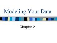 Modeling Your Data