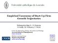 Empirical Taxonomy of Start-Up Firm       Growth Trajectories PowerPoint PPT Presentation