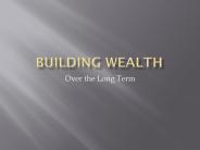 Building Wealth