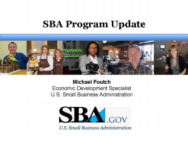 SBA Program Update