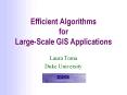 Efficient%20Algorithms%20for%20Large-Scale%20GIS%20Applications PowerPoint PPT Presentation