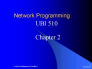 Network Programming