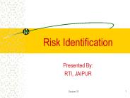 Risk Identification